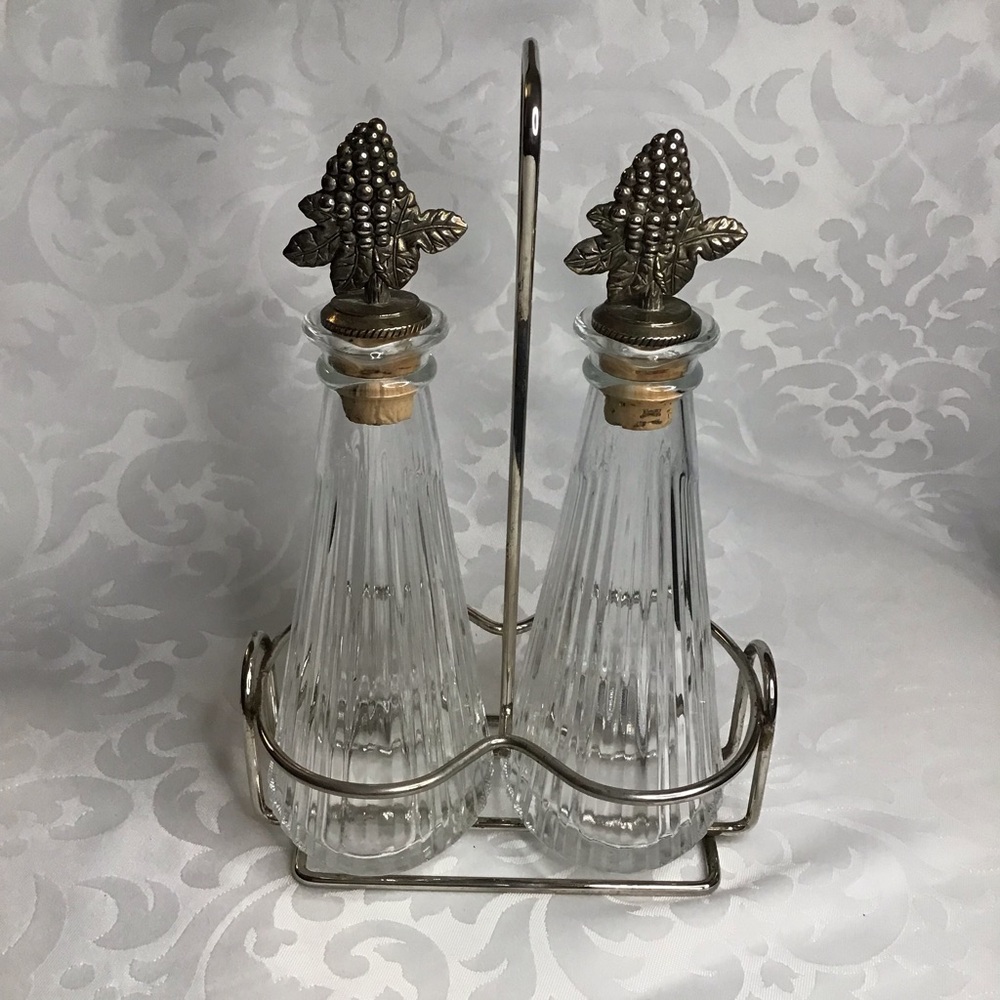 MIKASA DIAMOND FIRE CRUET SET